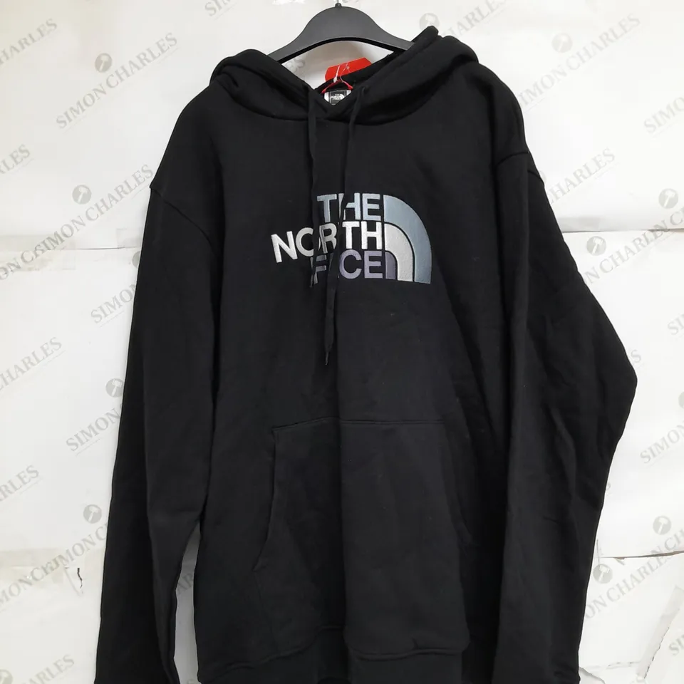 THE NORTH FACE XXL DREW PEAK PULLOVER HOODIE IN BLACK 