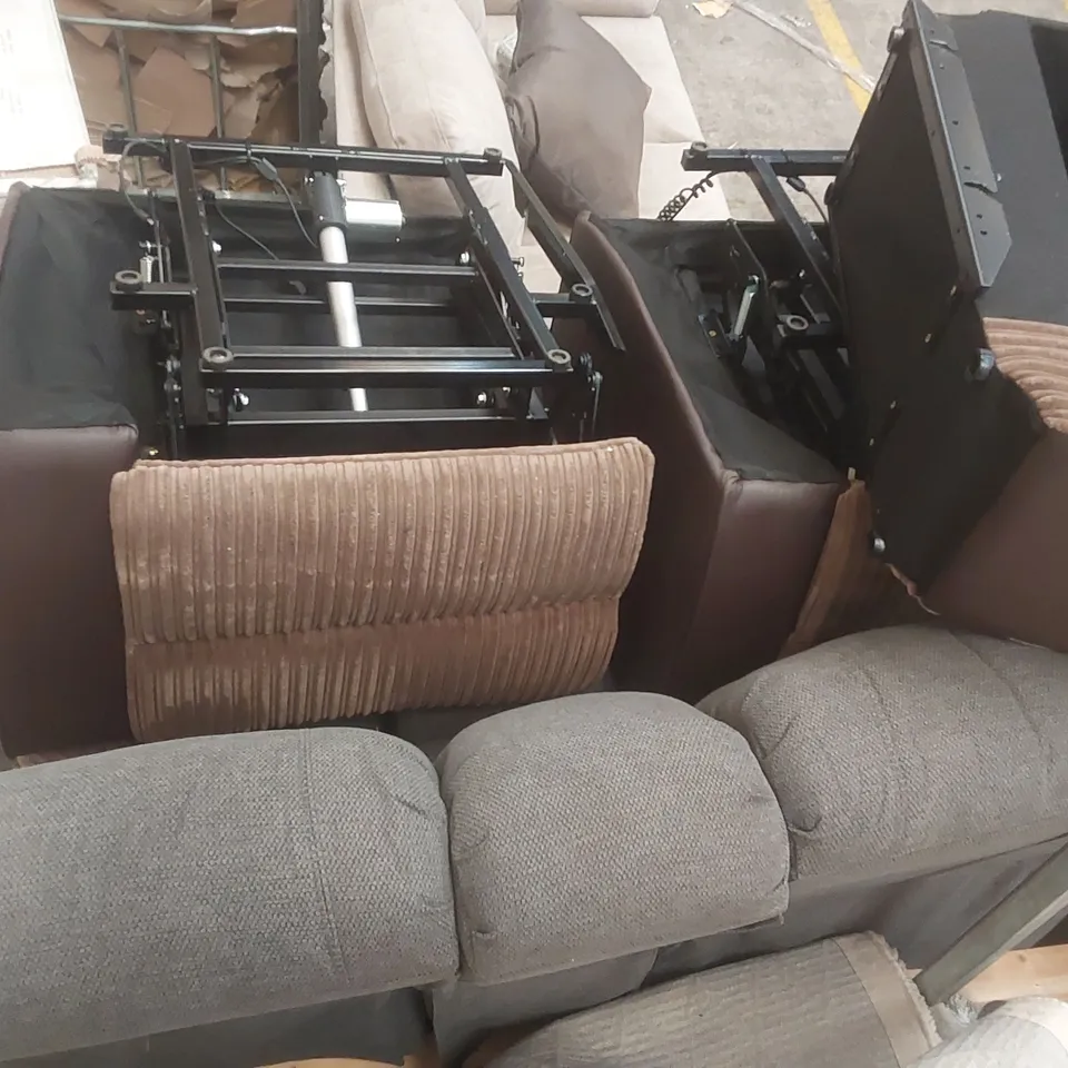 PALLET CONTAINING A LARGE QUANTITY OF ASSORTED SOFA PARTS ECT