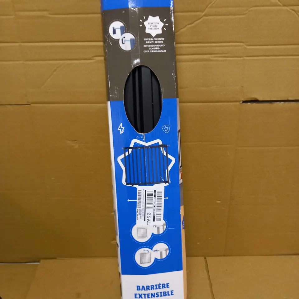 DECO POP EXTENDABLE SAFETY GATE-BLACK RRP £44.99