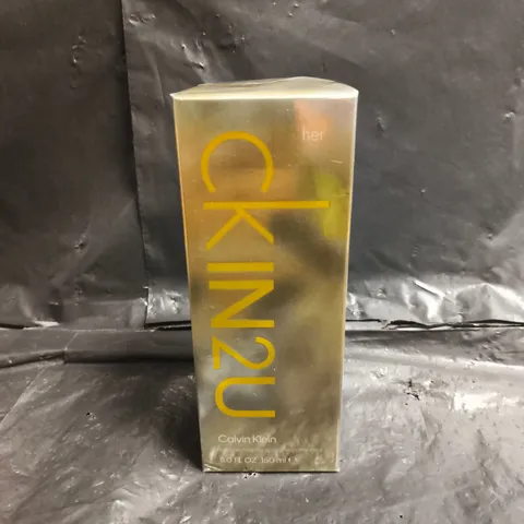 SEALED CALVIN KLEIN IN2U HER EAU DE TOILETTE 150 ML