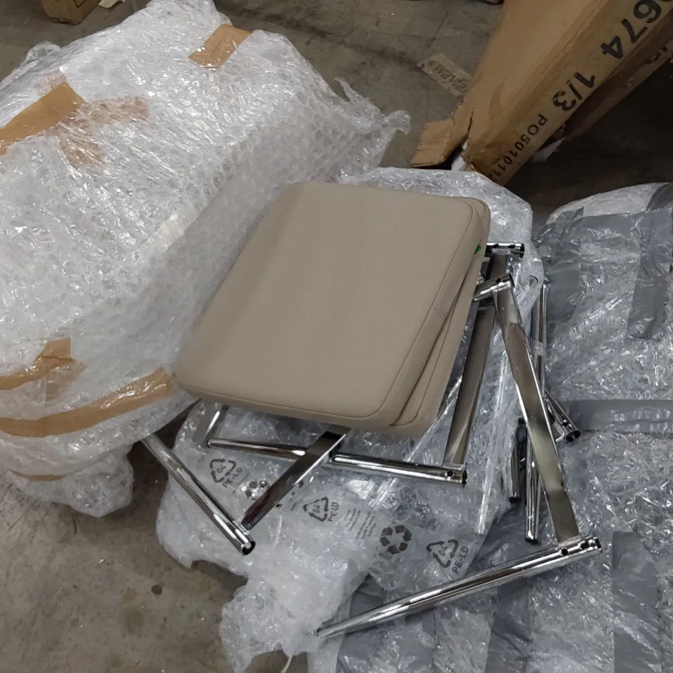 PALLET OF ASSORTED DINING TABLE & DINING CHAIR PARTS