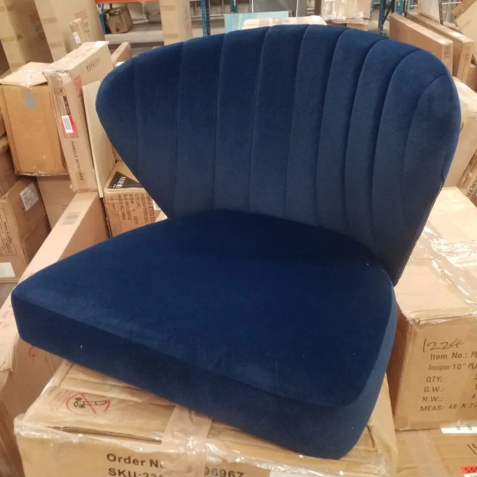 BOXED ILIA TASK CHAIR - NAVY (1 BOX)