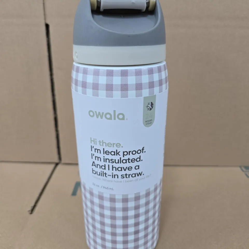 OWALA LEAK-PROOF INSULATED WATER BOTTLE 