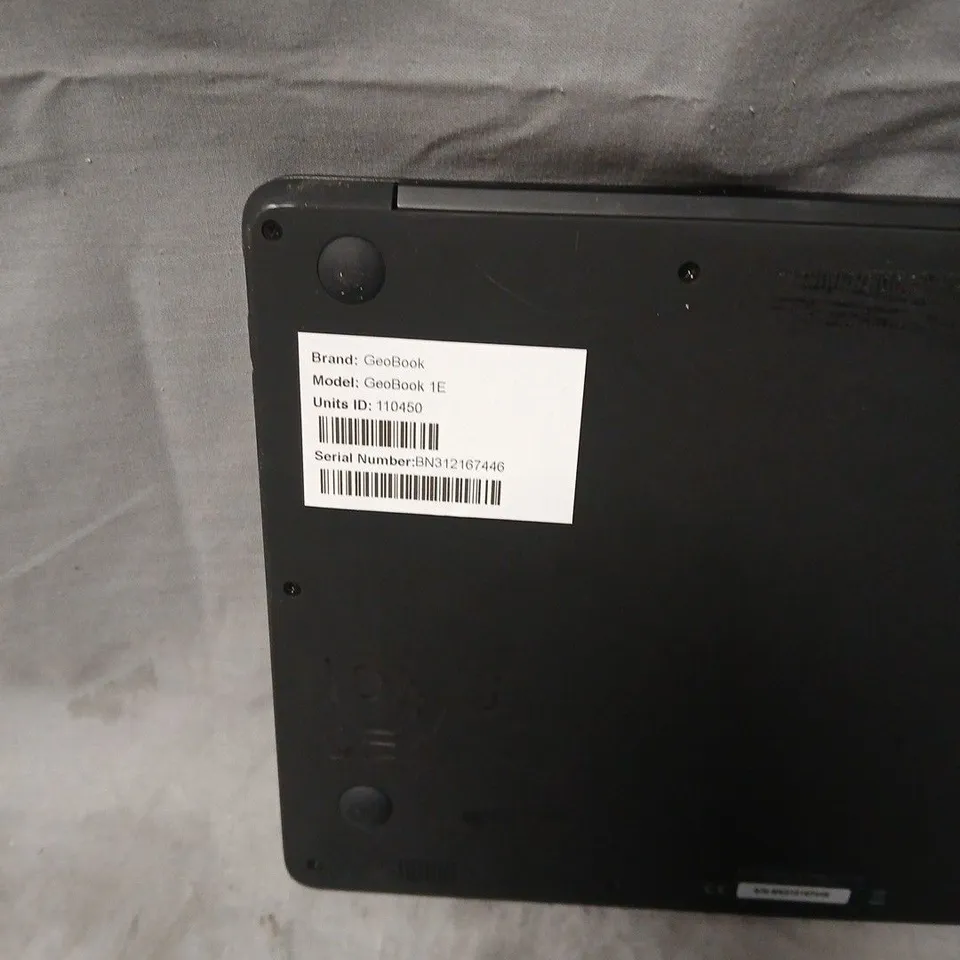 GEOBOOK 1E LAPTOP – BLACK, WINDOWS
