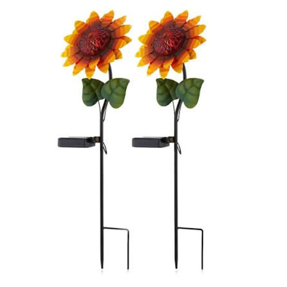 GARDEN STORIES COLOUR SPLASH SET OF 3 EXTRA LARGE COLOUR CHANGE FLOWERS