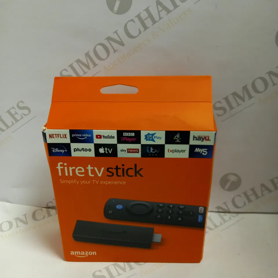 AMAZON FIRE TV STICK WITH ALEXA VOICE REMOTE