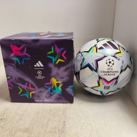 ADIDAS CHAMPIONS LEAGUE FOOTBALL – BOXED - SIZE 5