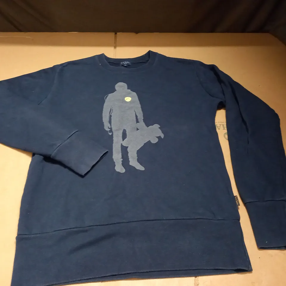 PAUL SMITH NAVY JUMPER- S