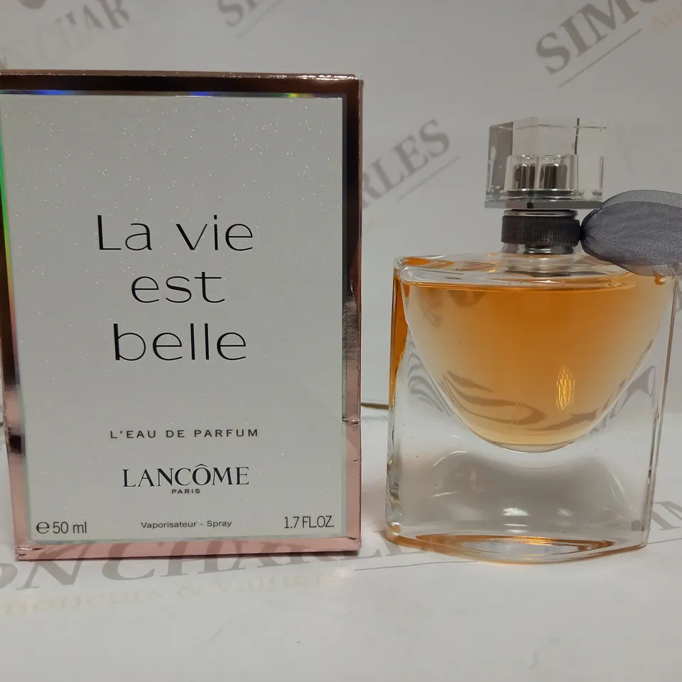LANCOME LA VIE EST BELLE EDP 50ML RRP £80
