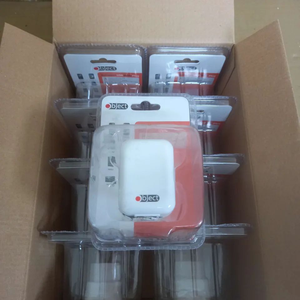 BOX OF APROX 60 EUROPEAN USB MAIN PLUG 