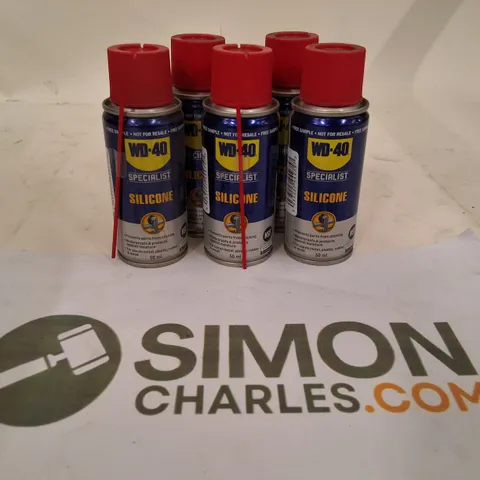 BOX CONTAINING 19 CANS OF WD-40 SPECIALIST SILICONE