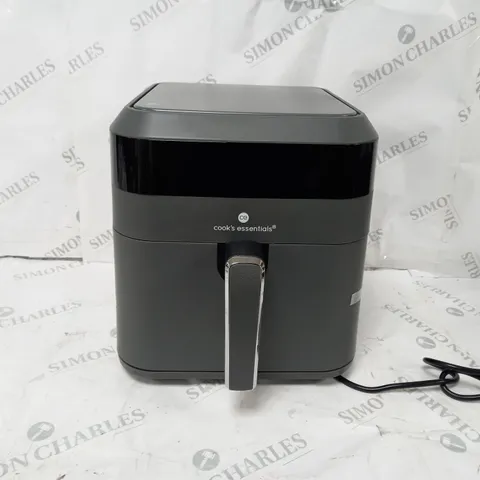 COOK'S ESSENTIALS 5.8L AIR FRYER IN SLATE GREY