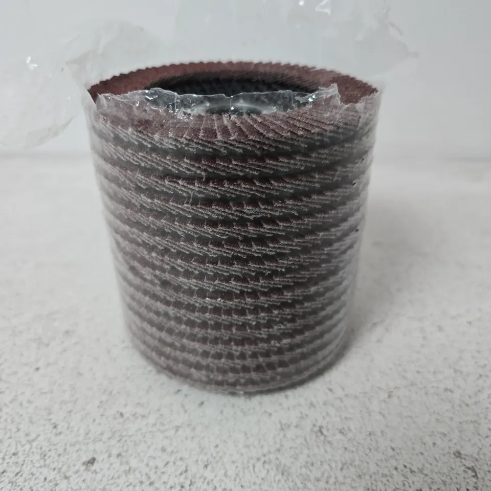 SANDING FLAP WHEEL – STACK OF ABRASIVE DISCS FOR ROTARY TOOL 