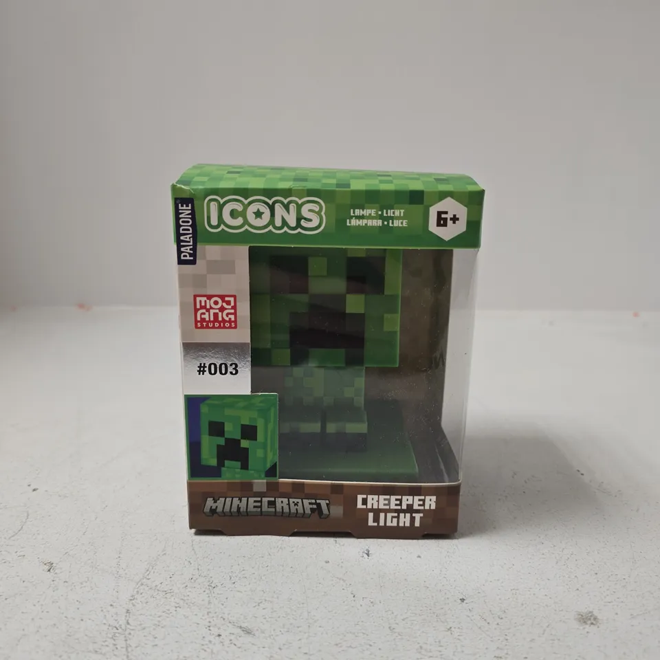BOXED PALADONE ICONS MINECRAFT CREEPER LIGHT - #003