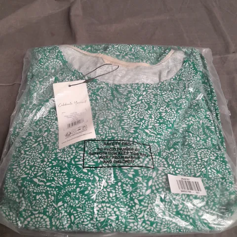 LIVE UNLIMITED COTTON SLUB TIERED MIDI DRESS SIZE 22