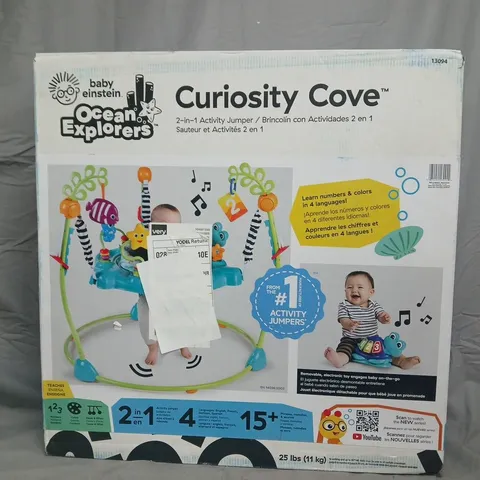 BABY EINSTEIN CURIOSITY COVE 2-IN-1 ACTIVITY JUMPER