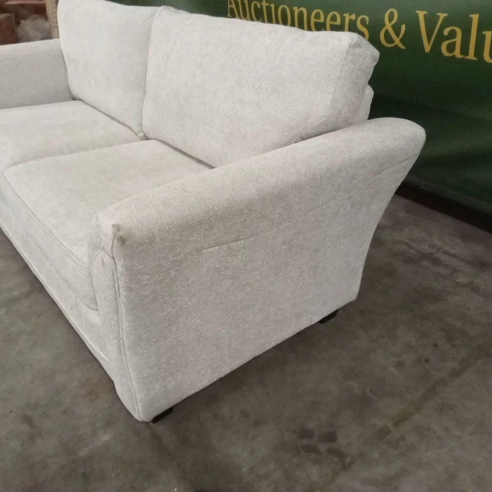 DURY CHUNKY WEAVE 3 SEATER STANDARD BACK SOFA - NATURAL RRP £649