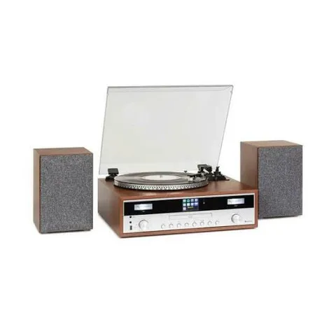AUNA BIRMINGHAM HIFI CD STEREO SYSTEM - WOOD BOXED