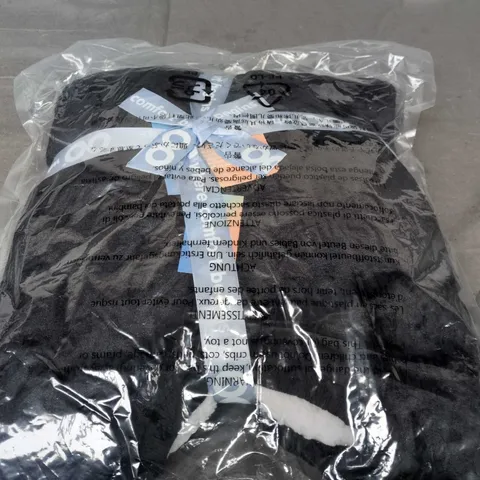 OODIE BLACK SHERPA SWEATSHIRT – SIZE S/M (ACL54SWT-BLA-S/M) 