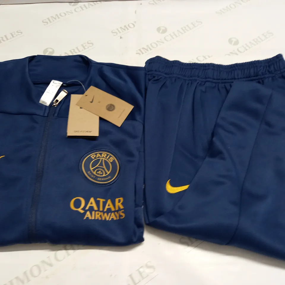 PARIS SAINT GERMAIN BLUE TRACK SUIT - UK M