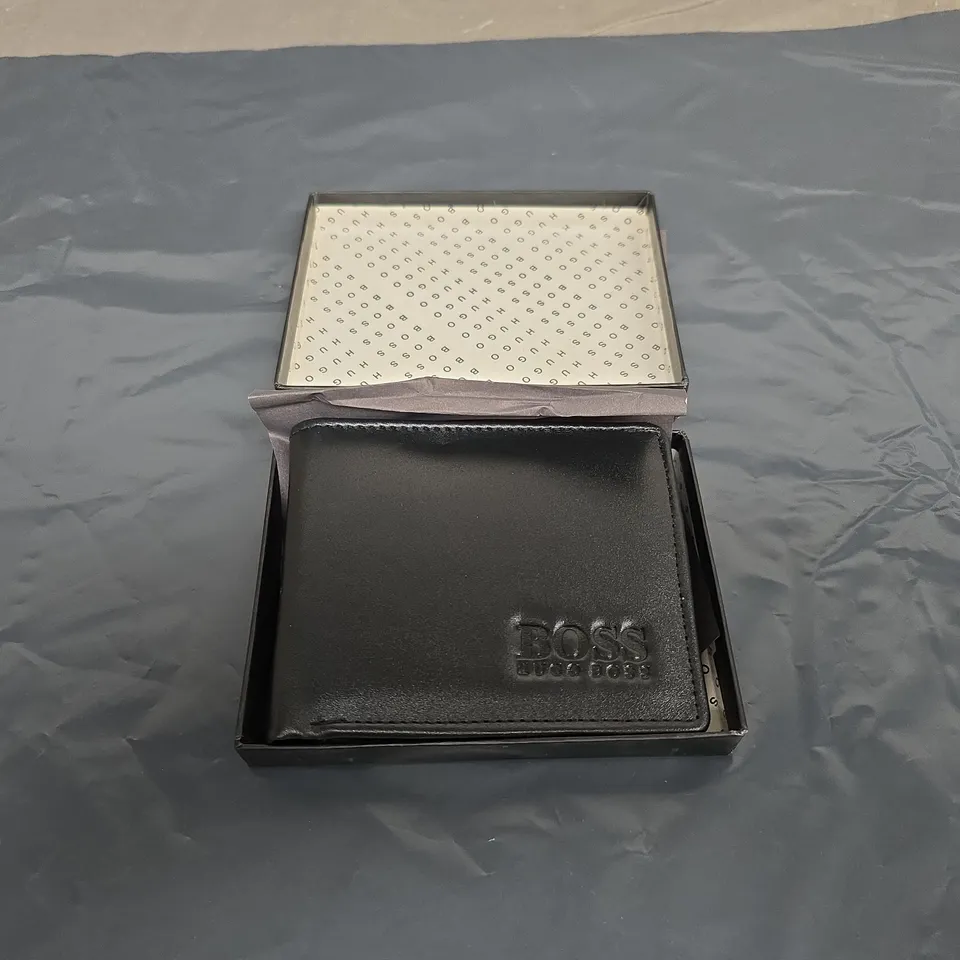 hugo boss wallet in black 