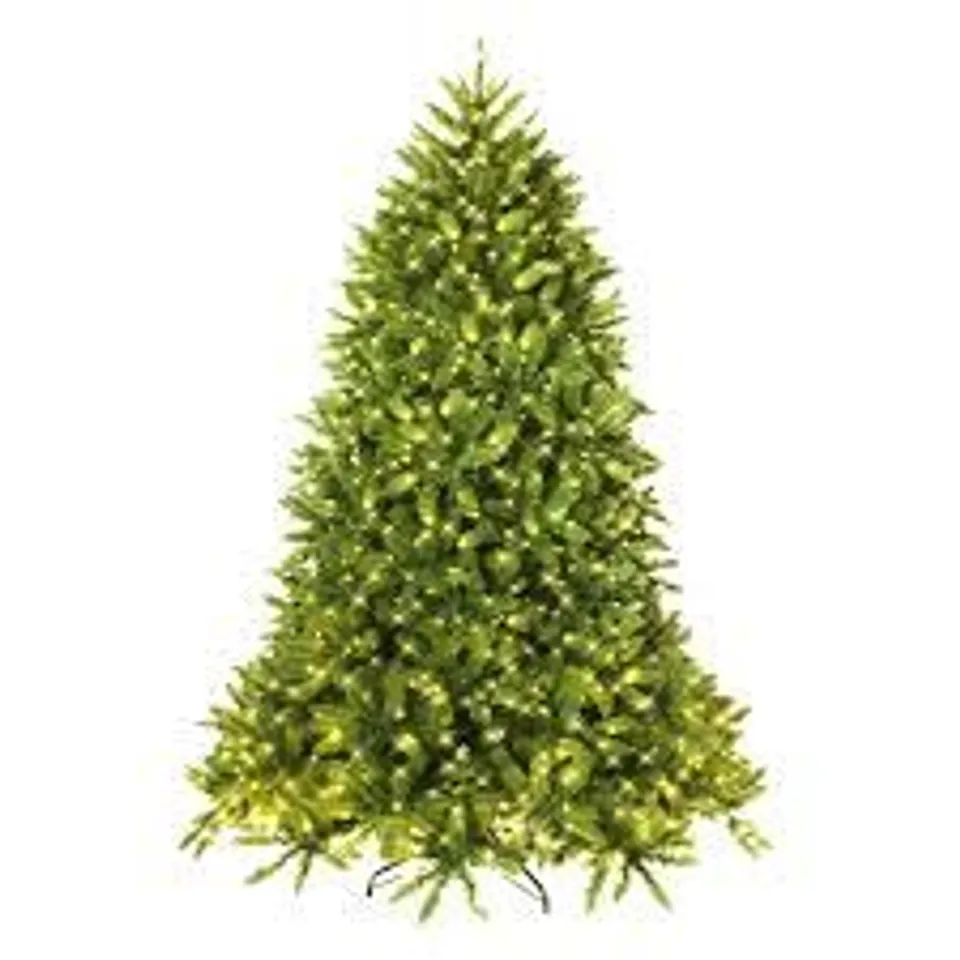 BOXED COSTWAY WARM WHITE LED PRE-LIT ARTIFICIAL CHRISTMAS TREE 5FT