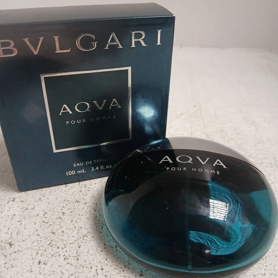 BOXED BULGARI AQUA POUR HOMME EAU DE TOILETTE 100ML 