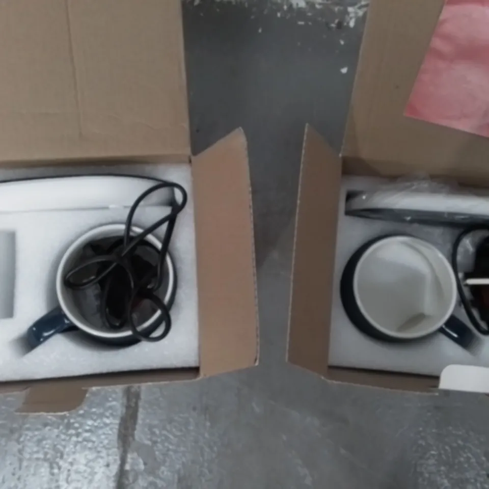 COOK'S ESSENTIALS SET OF 2 MUG WARMER GIFT SET