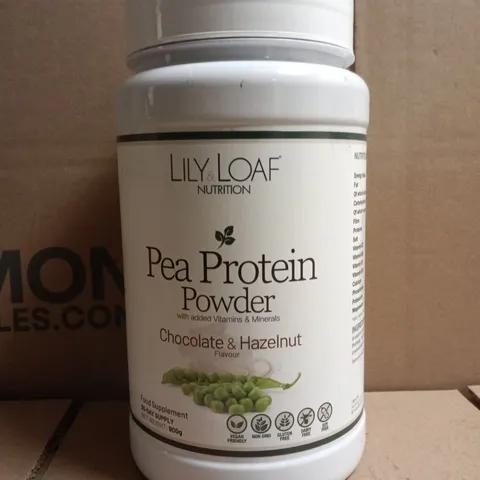 LILY LOAF PEA PROTEIN POWDER - CHOCOLATE & HAZELNUT (900G)