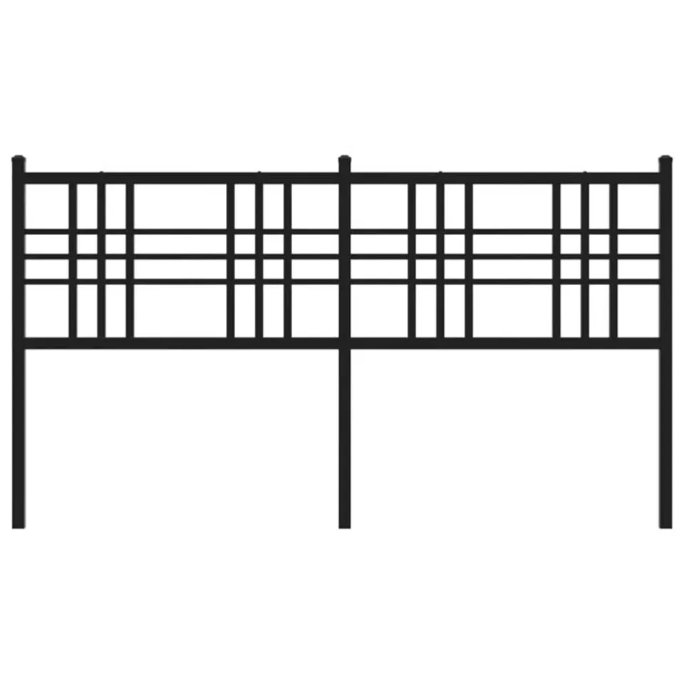 BOXED 17 STORIES METAL HEADBOARD IN WHITE 193CM