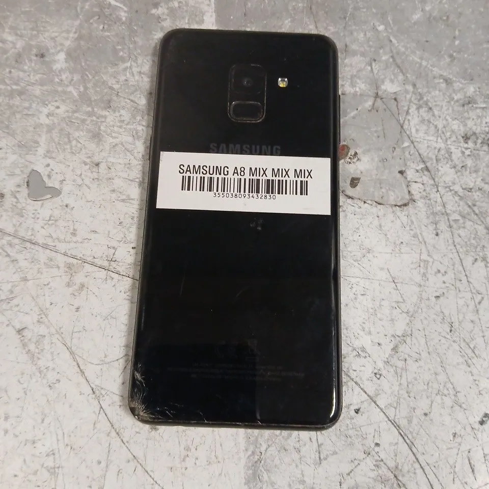 SAMSUNG GALAXY A8 SM-A530F SMARTPHONE IN BLACK