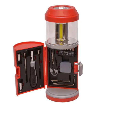 SECUREBRITE COMPACT TOOL TOTE AND FLASHLIGHT