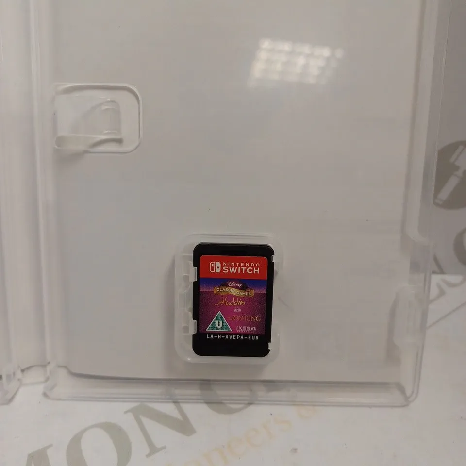 NINTENDO SWITCH ALLADIN AND LION KING GAMES 