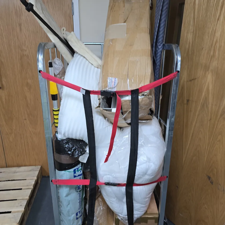 CAGE OF APPROX 15 ASSORTED HOUSEHOLD ITEMS