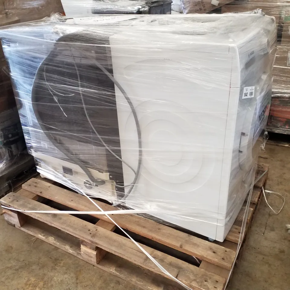 BOSCH WAJ24006GB 2 FREESTANDING WASHING MACHINE AND CANDY FREESTANDING FULL SIZE DISHWASHER BLACK - UNPROCESSED RAW RETURNS