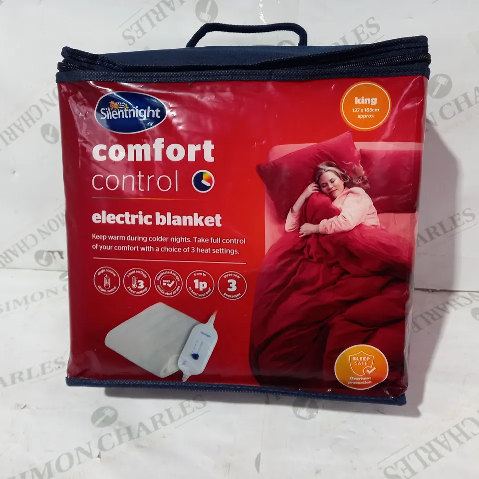 SILENTNIGHT COMFORT CONTROL ELECTRIC BLANKET