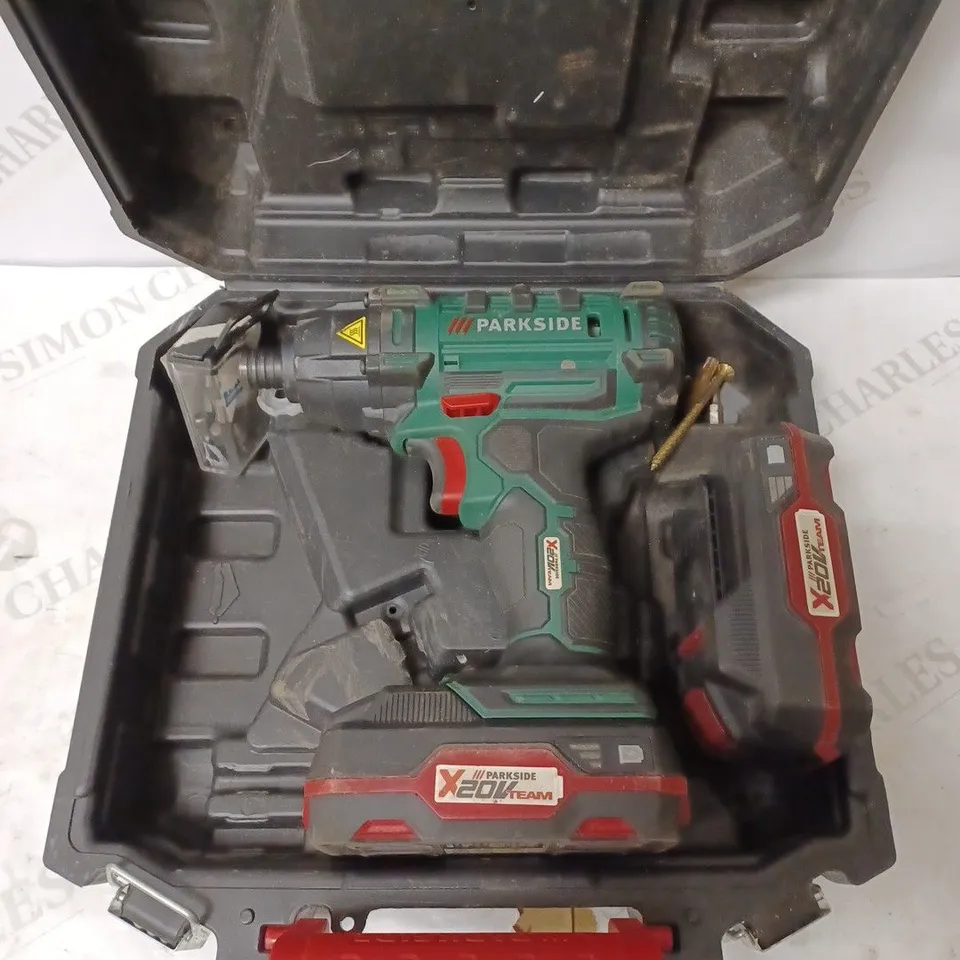 PARKSIDE PDSSA 20 CORDLESS IMPACT DRIVER DRILL