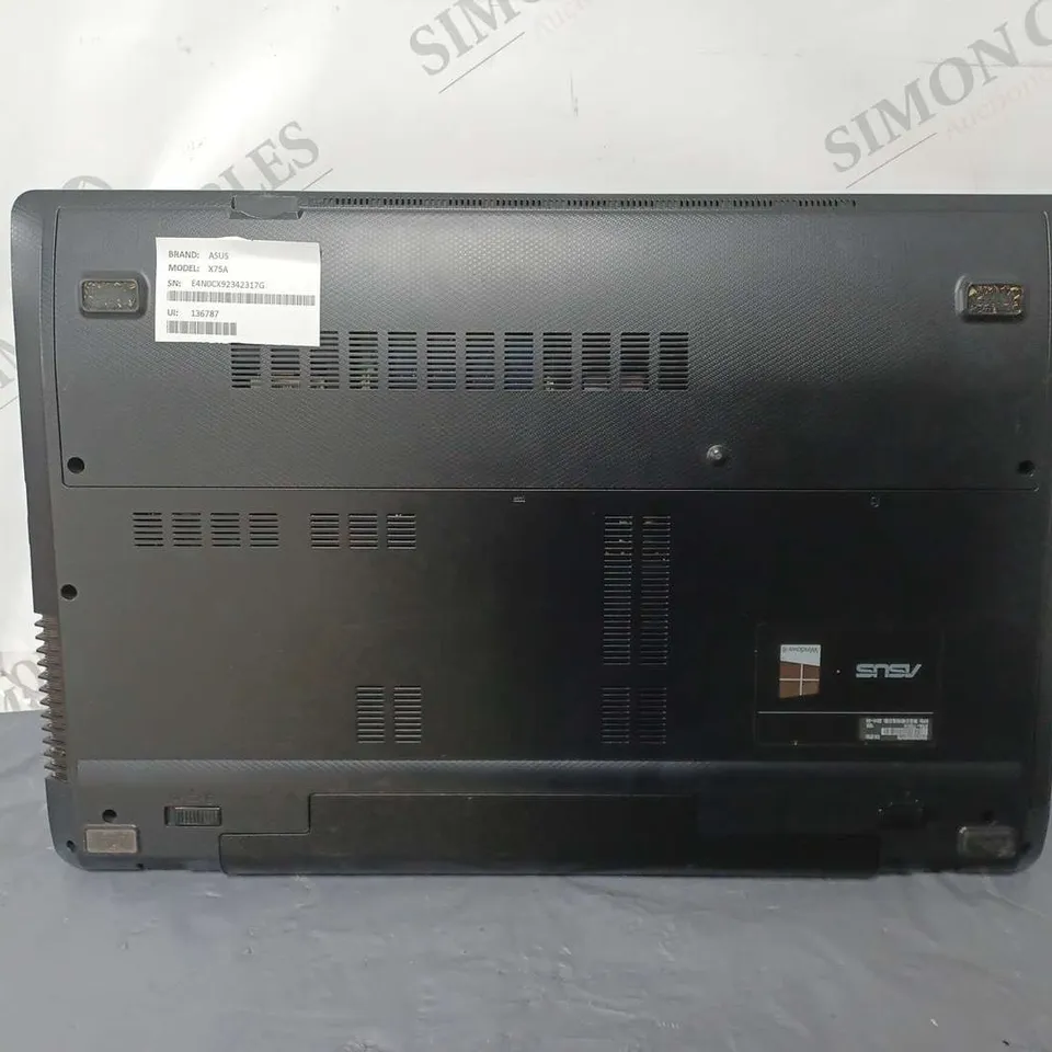 ASUS X75A 17 INCH I3-3110M 2.40GHZ