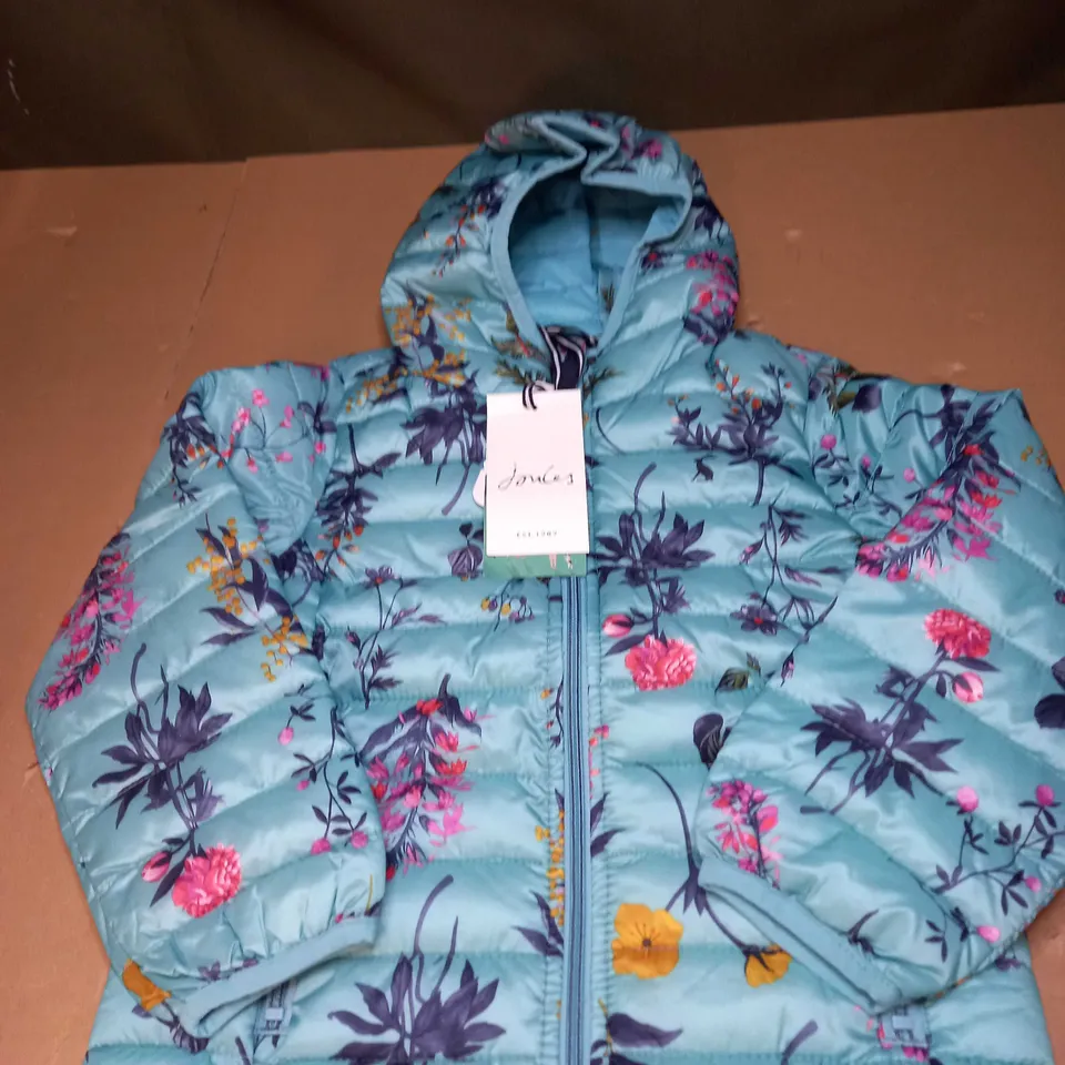 JOULES PRINTED KINNAIRD PADDED COAT SIZE 5 YEARS