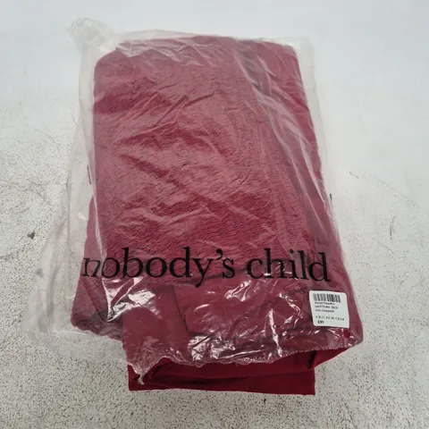 NOBODY'S CHILD ZITA JUMPSUIT – RED, UK12