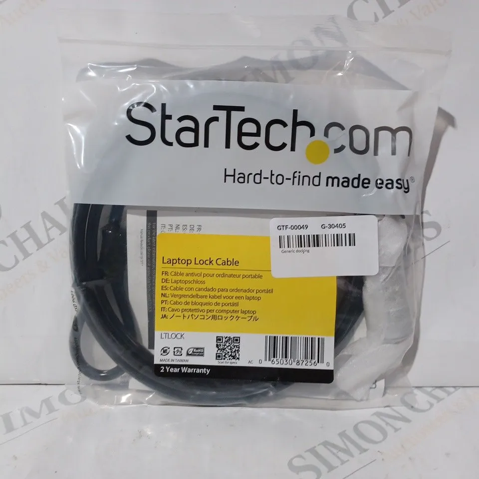 STARTECH LAPTOP LOCK CABLE