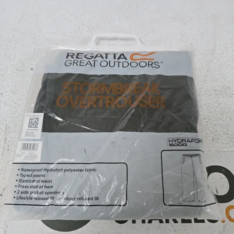 REGATTA STORMBREAK OVERTROUSER – DARK OLIVE, UK 3XL