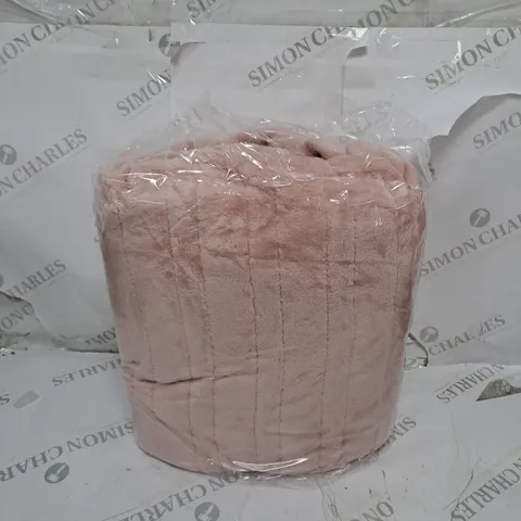 COZEE HOME VELVETSOFT HEATED THROW IN PINK