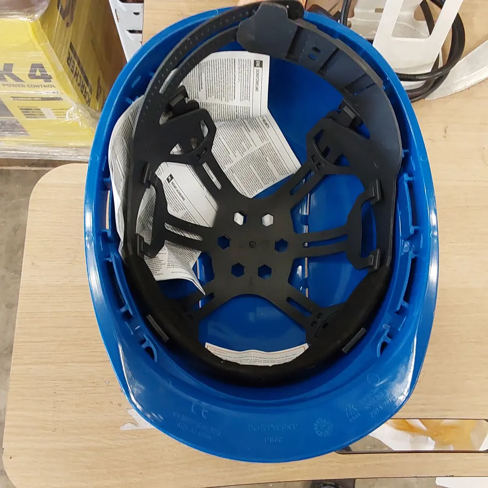 PALLET OF: HARD HATS, EAR DEFENDERS, SAFETY GOGGLES 