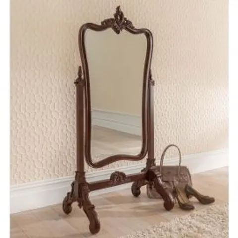BRAND NEW HOMESDIRECT365 RAPHAEL ANTIQUE FRENCH STYLE FREESTANDING MIRROR