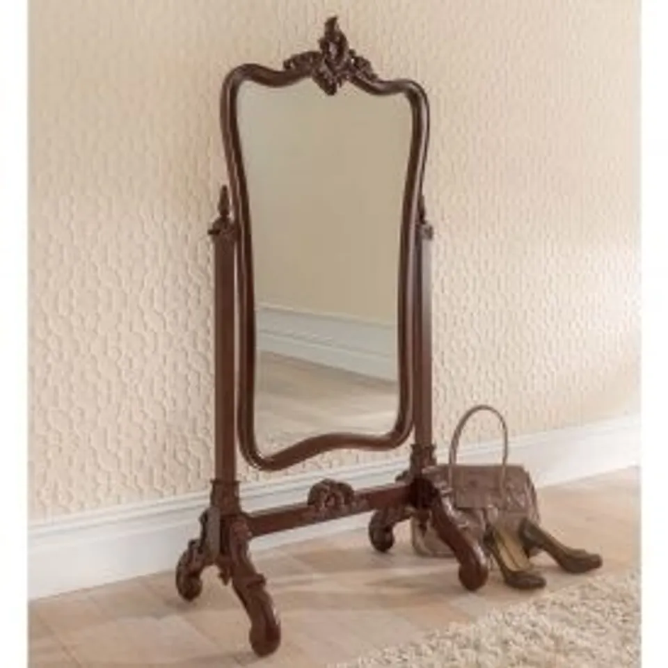BRAND NEW HOMESDIRECT365 RAPHAEL ANTIQUE FRENCH STYLE FREESTANDING MIRROR 