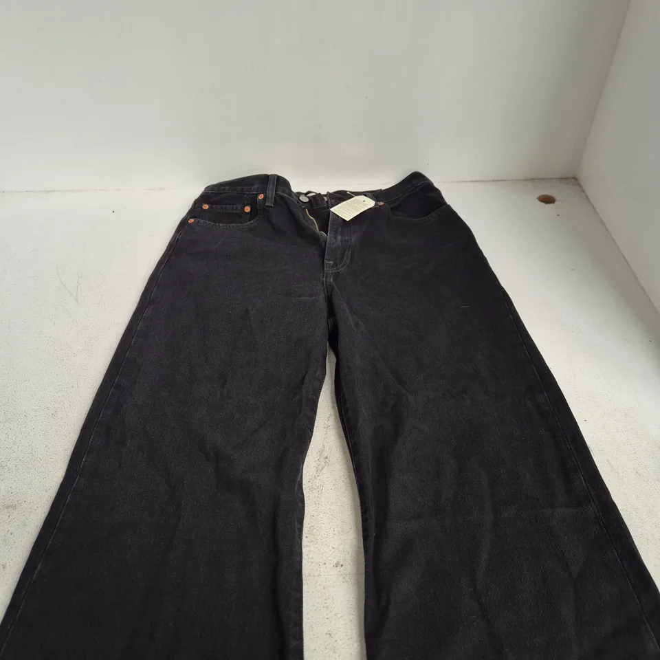 LEVI'S JEANS – BLACK DENIM, MEN'S – RED TAB 