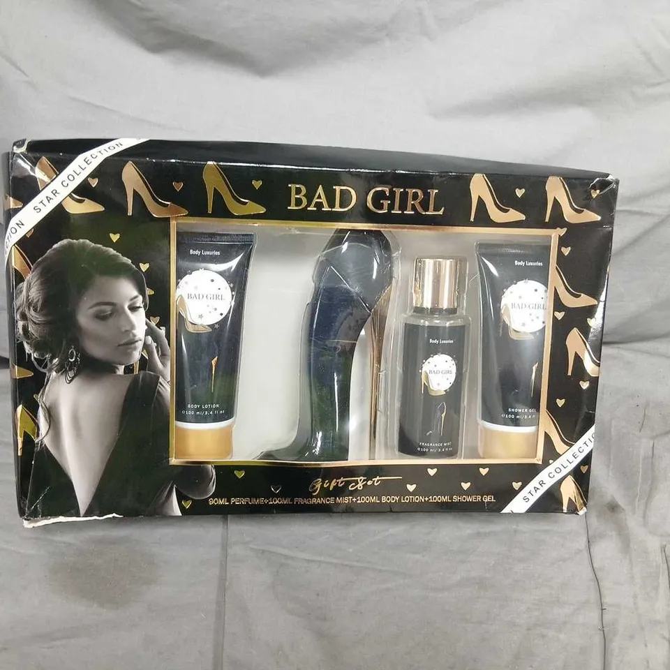 BAD GIRL GIFT SET – 4PC FRAGRANCE & BATH COLLECTION