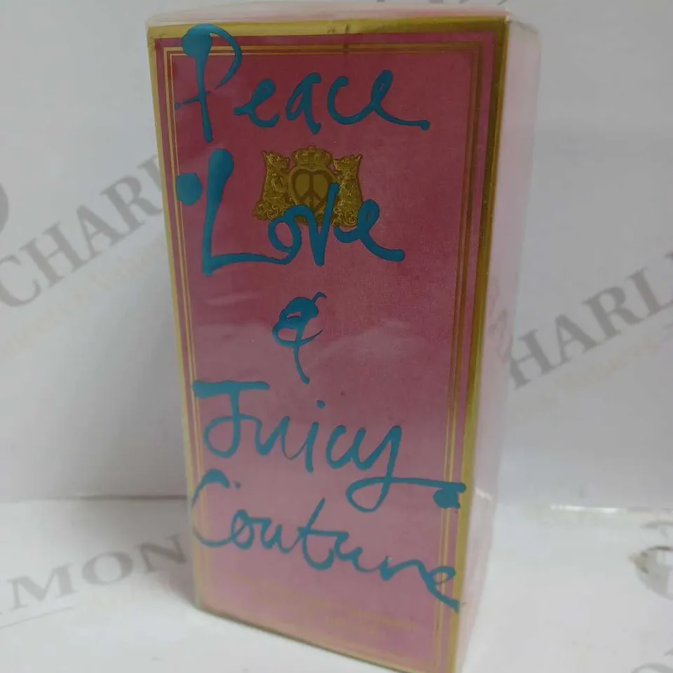 JUICY COUTURE PEACE LOVE & JUICY COUTURE EAU DE PARFUM 100ML