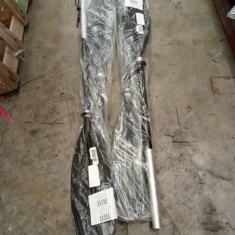 PALLET OF ASSORTED HOUSEHOLD GOODS AND PRODUCTS TO INCLUDE; WATER SPORT PADDLES, BABY STROLLER, BOXED FURNITURE ETC 